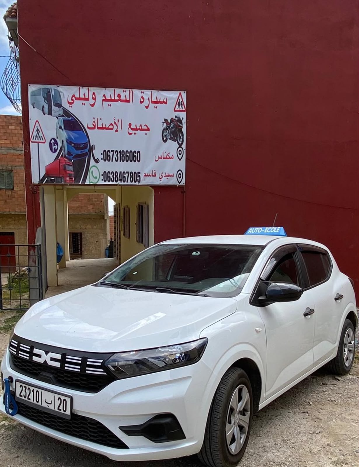 Voiture Auto École Walili