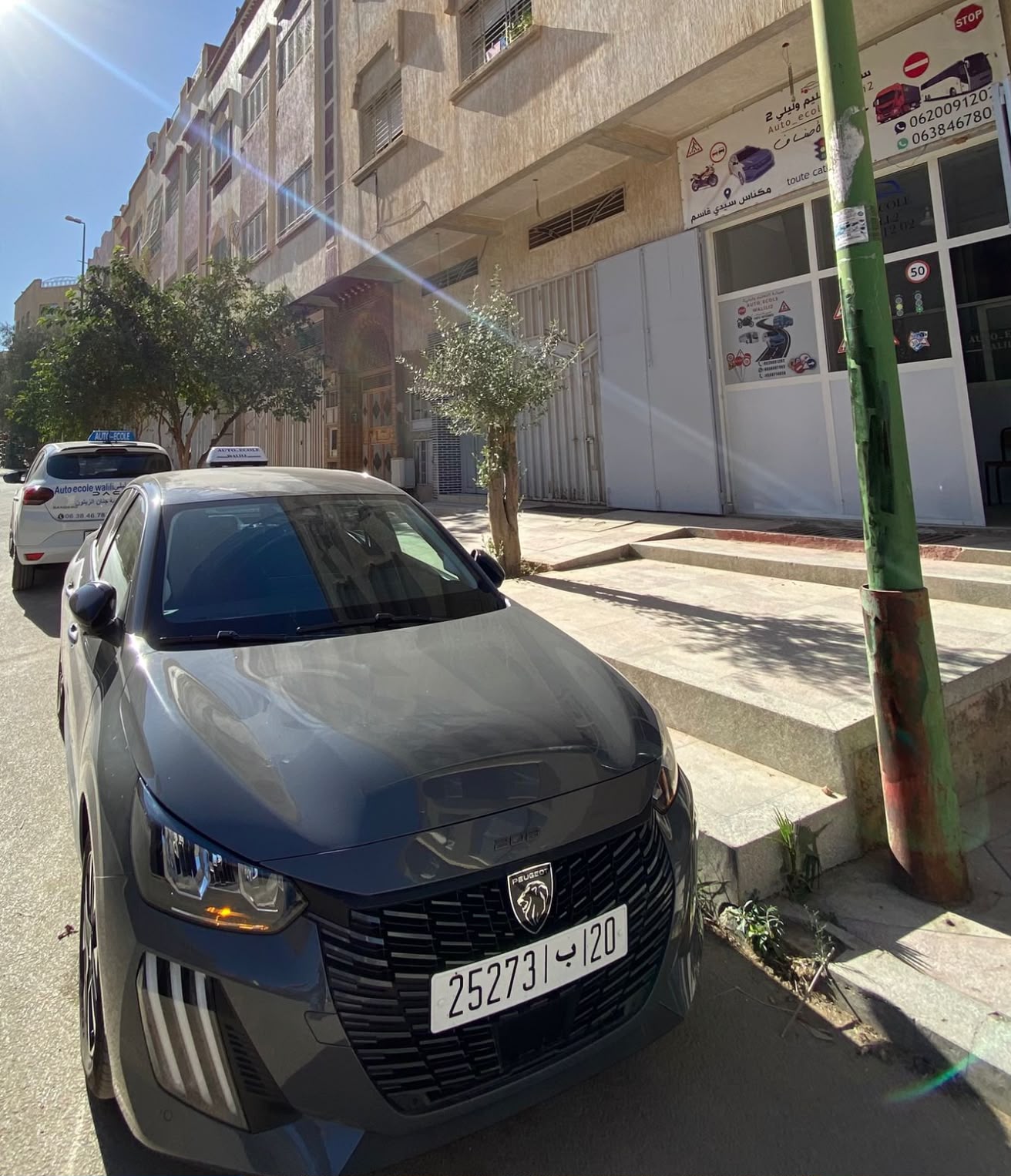 Voiture de formation Auto École Walili